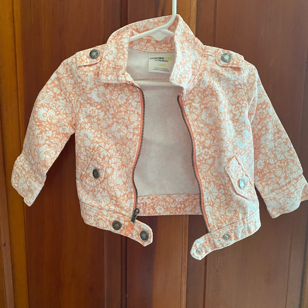 Oshkosh floral jacket